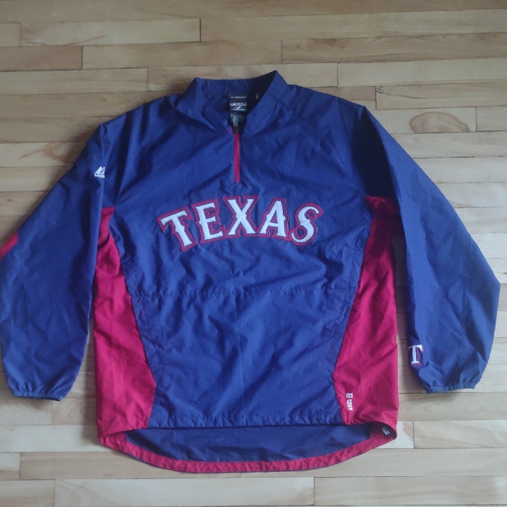 Majestic Blue and Red Lightweight Jacket